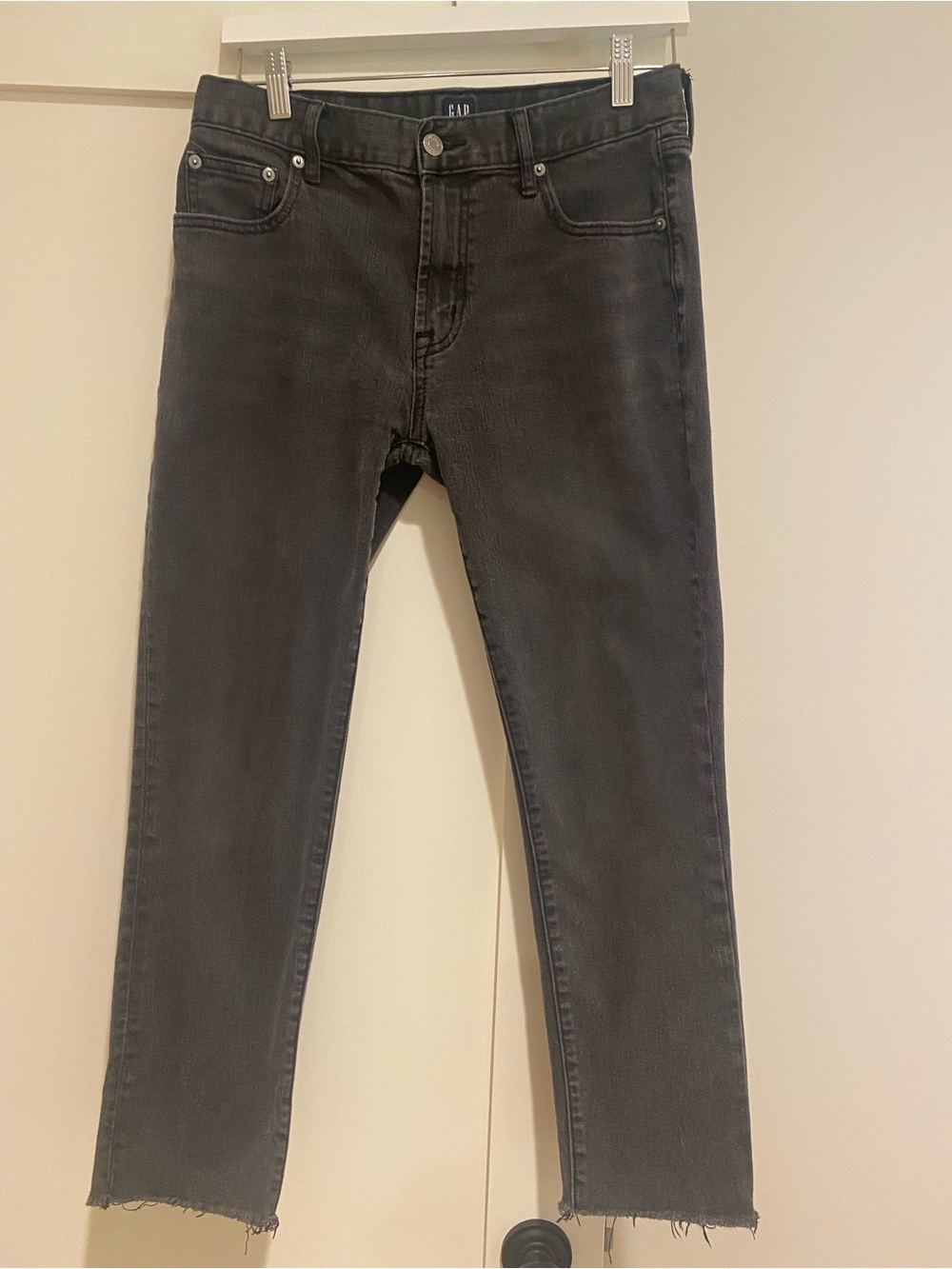 GAP Women’s Best Girlfriend Washed Black Jeans Size 27